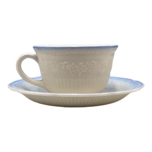 Fire King (ファイヤーキング) カップ&ソーサー  アリス　ビットロック