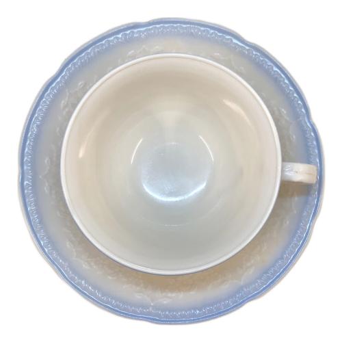 Fire King (ファイヤーキング) カップ&ソーサー  アリス　ビットロック