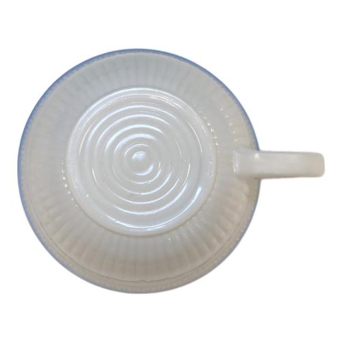 Fire King (ファイヤーキング) カップ&ソーサー  アリス　ビットロック