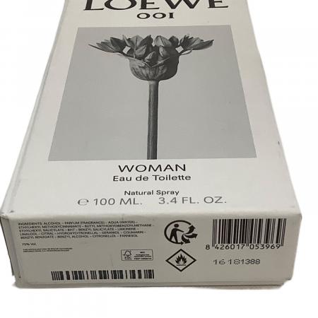 LOEWE (ロエベ) オードトワレ 箱付 100ml 残量80%-99% 001 ウーマン