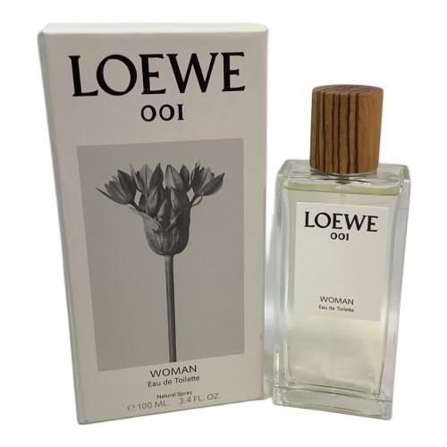 LOEWE (ロエベ) オードトワレ 箱付 100ml 残量80%-99% 001 ウーマン オードゥ トワレ