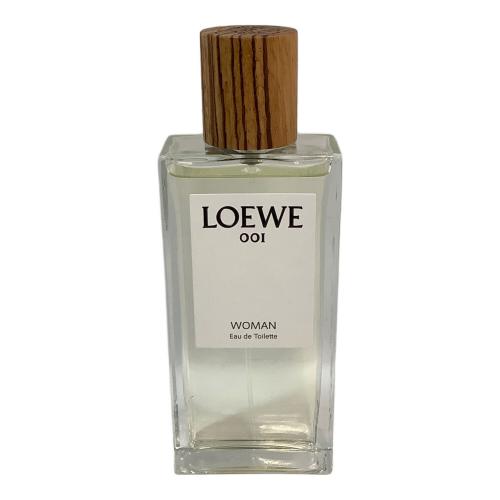 LOEWE (ロエベ) オードトワレ 箱付 100ml 残量80%-99% 001 ウーマン オードゥ トワレ