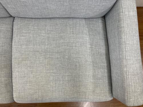 2人掛けソファー グレー