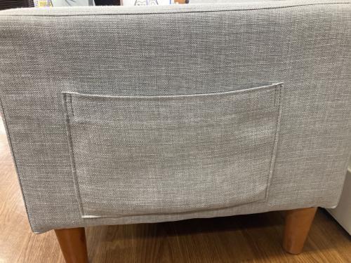 2人掛けソファー グレー