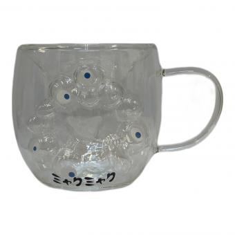マグカップ　ダブルウォールグラス ミャクミャク　