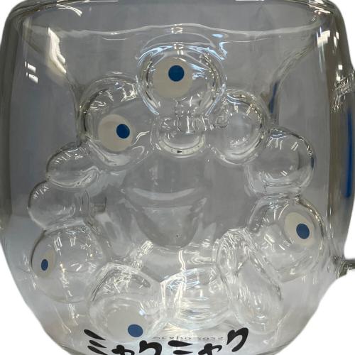 マグカップ　ダブルウォールグラス ミャクミャク　