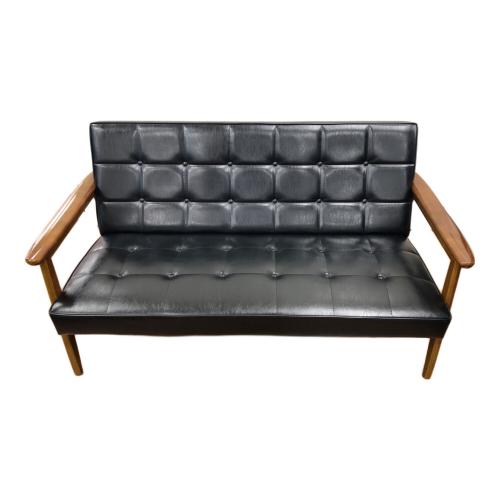 カリモク60 (カリモクロクマル) 2人掛けソファー W36173BW スタンダードブラック Kチェア2シーター