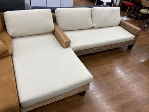 KAJA (カジャ) カウチソファー グレー×ナチュラル FARGO Couch Sofa