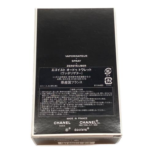 CHANEL (シャネル) オードトワレ 箱付 100ml 残量80%-99% エゴイスト オードトワレ