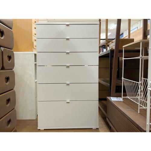 IKEA (イケア) 6段チェスト 233 ホワイト VIHALS