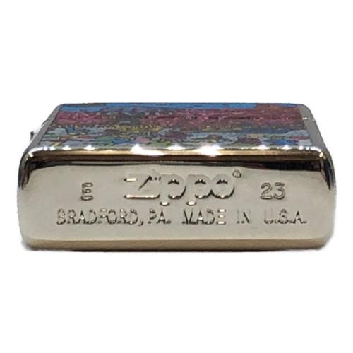 ZIPPO (ジッポ) オイルライター 2023年製 MEVIUS SAKURA USA製 箱付