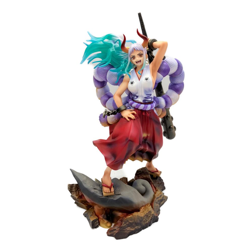 P.O.P WA-MAXIMUM ヤマト 箱付属品完備 金棒補修有 Megahouse ONE PIECE（ワンピース） ヤマト“WA-MAXIMUM” P.O.P 金棒