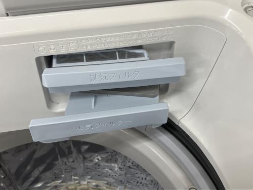 SHARP (シャープ) 縦型洗濯乾燥機 ES-PW8H-N 2024年製 超音波ウォッシャー付属