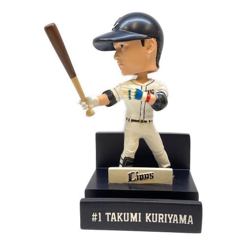 埼玉西武ライオンズ (サイタマセイブライオンズ) 栗山巧 ボブルヘッドスマホスタンド ホームユニフォームVer.