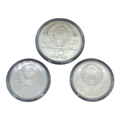 記念硬貨 XXII Olympiad MOSCOW 1980