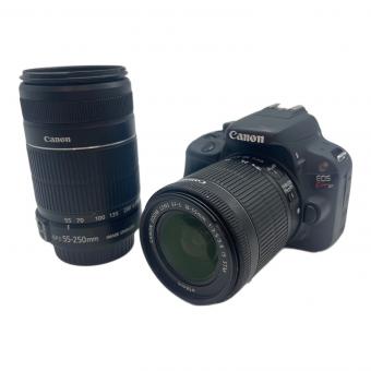 CANON (キヤノン) デジタル一眼レフカメラ EOS Kiss X7 ダブルズームキット 標準ズームレンズ絞り部分ベタツキ有