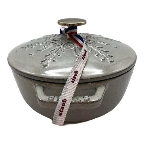 Staub (ストウブ) 両手鍋 カンパーニュ 16cm グレー