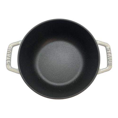 Staub (ストウブ) 両手鍋 カンパーニュ 16cm グレー