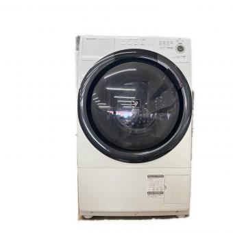 SHARP (シャープ) ドラム式洗濯乾燥機 ES-S7F-WL 2021年製 洗剤ケース表面ヒビ有