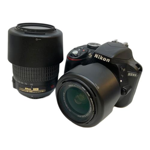 Nikon (ニコン) デジタル一眼レフカメラ ダブルズームキット 18-55mm f/3.5-5.6G/55-200mm f/4-5.6G