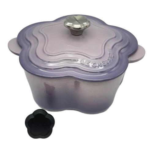 LE CREUSET (ルクルーゼ) ココット・フルール SIZE 20cm ブルーベルパープル