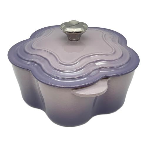 LE CREUSET (ルクルーゼ) ココット・フルール SIZE 20cm ブルーベルパープル