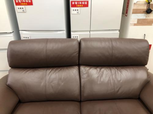 2.5人掛けソファー ブラウン
