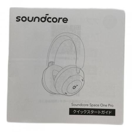★動作確認済★ space one pro anker ヘッドホン　ワイヤレス sound core by Anker (アンカー) ワイヤレスヘッドホン Space One Pro