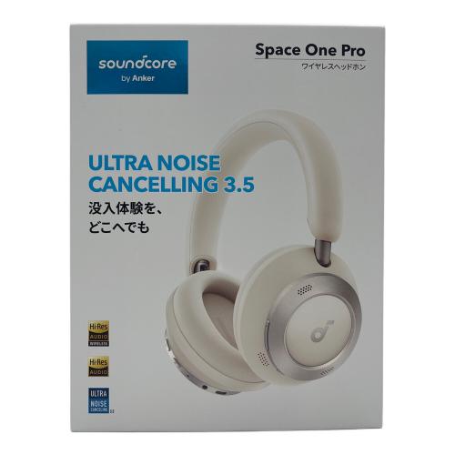 sound core by Anker (アンカー) ワイヤレスヘッドホン Space One Pro