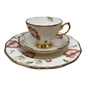 ROYAL ALBERT (ロイヤルアルバート) ティーフォーワンセット 100周年記念 1970年代 ポピー