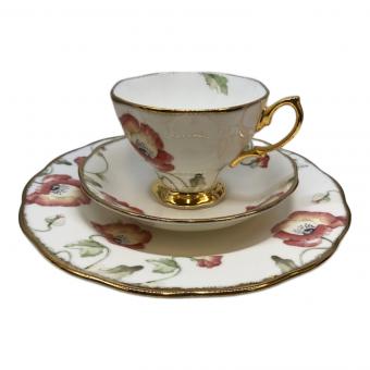 ROYAL ALBERT (ロイヤルアルバート) ティーフォーワンセット 100周年記念 1970年代 ポピー
