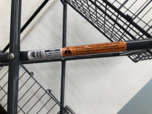DULTON (ダルトン) ワゴン グレー ランドリートローリー