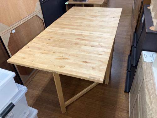 IKEA (イケア) ゲートレッグテーブル ナチュラル ノールデン