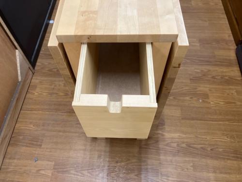 IKEA (イケア) ゲートレッグテーブル ナチュラル ノールデン