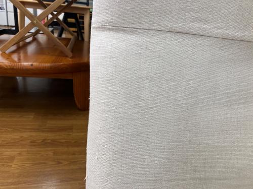 無印良品 (ムジルシリョウヒン) ラウンジソファー ホワイト×ブラック