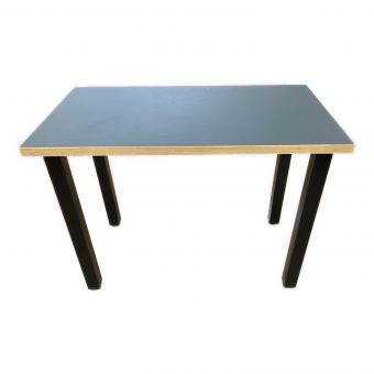 KANADEMONO (カナデモノ) コンパクトデスク 95cm ブラック×ナチュラル THE TABLE
