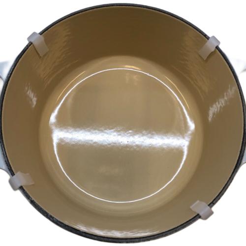 LE CREUSET (ルクルーゼ) 両手鍋 SIZE 20cm スカイブルー ココット・ロンド