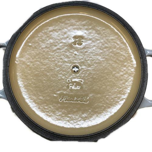 LE CREUSET (ルクルーゼ) 両手鍋 SIZE 20cm スカイブルー ココット・ロンド