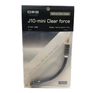 ORB (オーブ) mini to miniケーブル J10MINI-CF J10-mini Clear force 15cm 未使用品