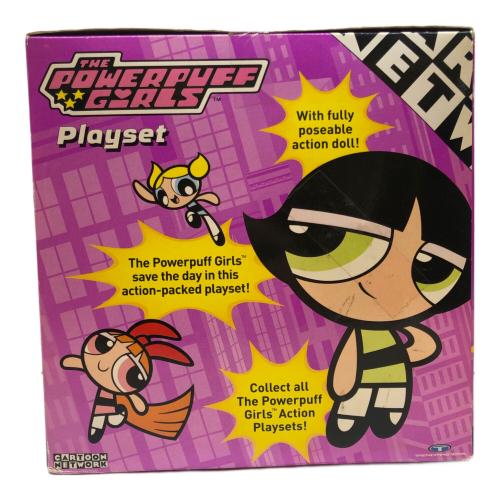 THE POWER PUFF GIRLS (パワーパフガールズ) パワーパフガールズ プレイセット バターカップ フィギュア 箱難有