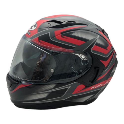 Kabuto (カブト) バイク用ヘルメット レッド×ブラック KAMUI 3 ACROBAT PSCマーク(バイク用ヘルメット)有