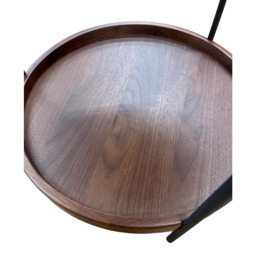 Sketch (スケッチ) サイドテーブルウォールナット HUMLA end table　幅:約44㎝