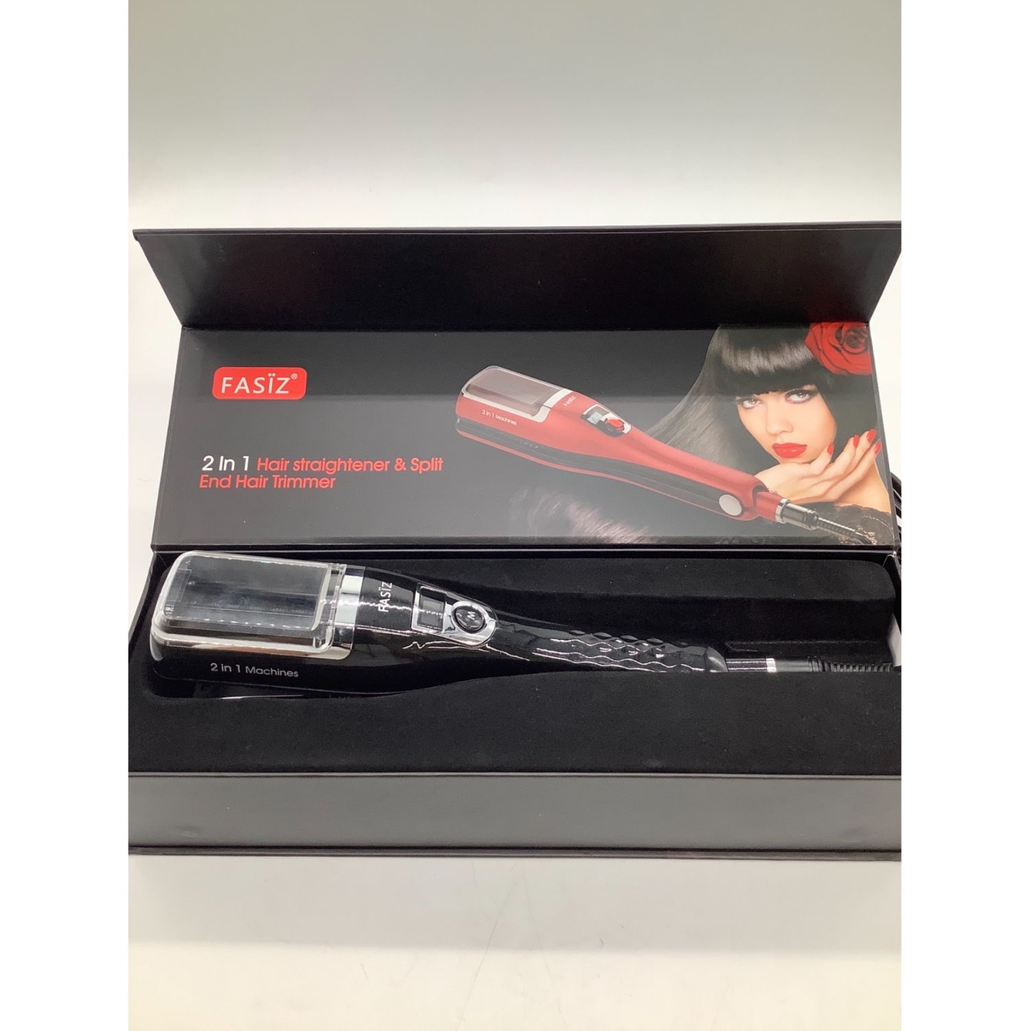 Fasiz 2in1ヘアーアイロン 枝毛カッター Fz 6616 トレファクonline Fasiz 2in1ヘアーアイロン 枝毛カッター Fz 6616 トレファクonline