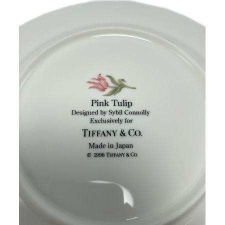 TIFFANY & Co. (ティファニー) プレート ピンクチューリップ 2Pセット