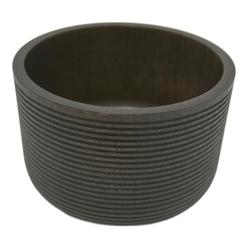 我戸幹男商店 (ガトミキオショウテン) 茶筒 山中塗 Karmi Tea Canisters for Green Tea 100g Sumi