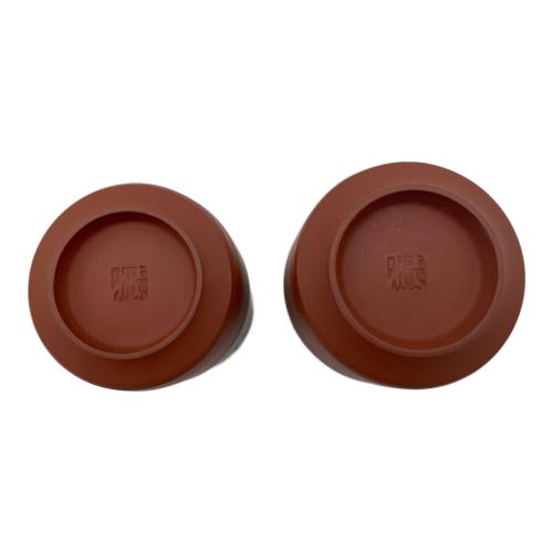 無名異焼/赤水窯 夫婦湯呑 伊藤赤水 2Pセット