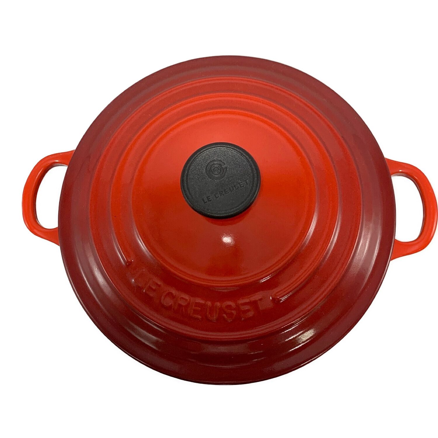 LE CREUSET (ルクルーゼ) 両手鍋 チェリーレッド｜トレファクONLINE