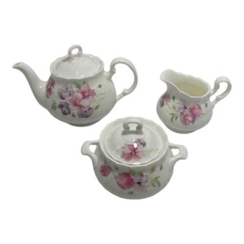 Noritake (ノリタケ) ティーセット ティーポット/シュガーポット/クリーマー STUDIO COLLECTION
