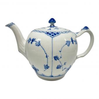 ROYAL COPENHAGEN (ロイヤル・コペンハーゲン) ティーポット ブルーフルーテッド・ハーフレース