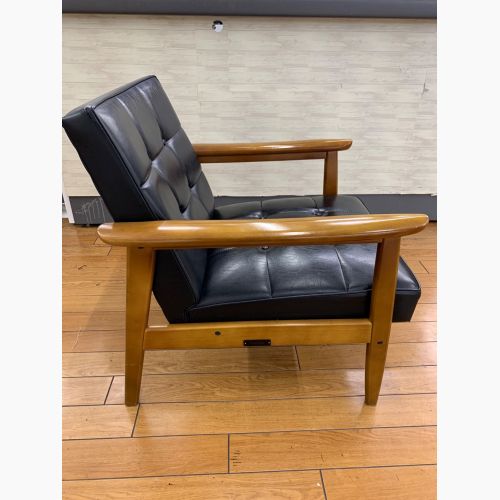 カリモク60 Kチェア 1シーター スタンダードブラック W36170BW